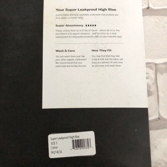 Knix Super Leakproof High Rise Underwear BNIB - Picture 4 of 5